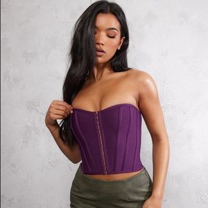 PLT corset top
